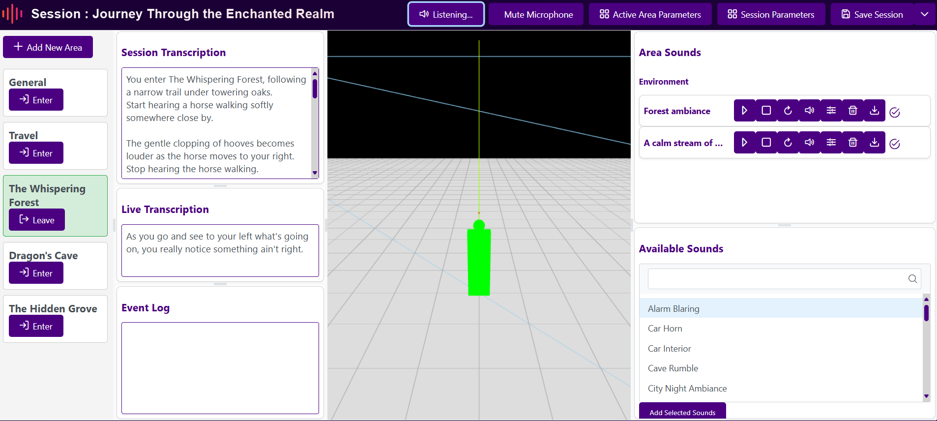 Interactive Soundscape